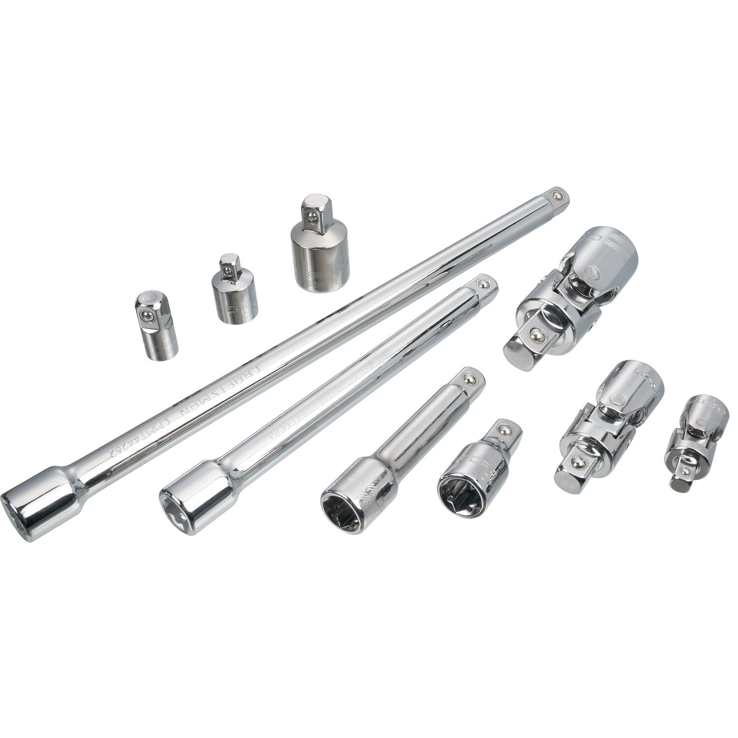 View of CRAFTSMAN Sockets on white background