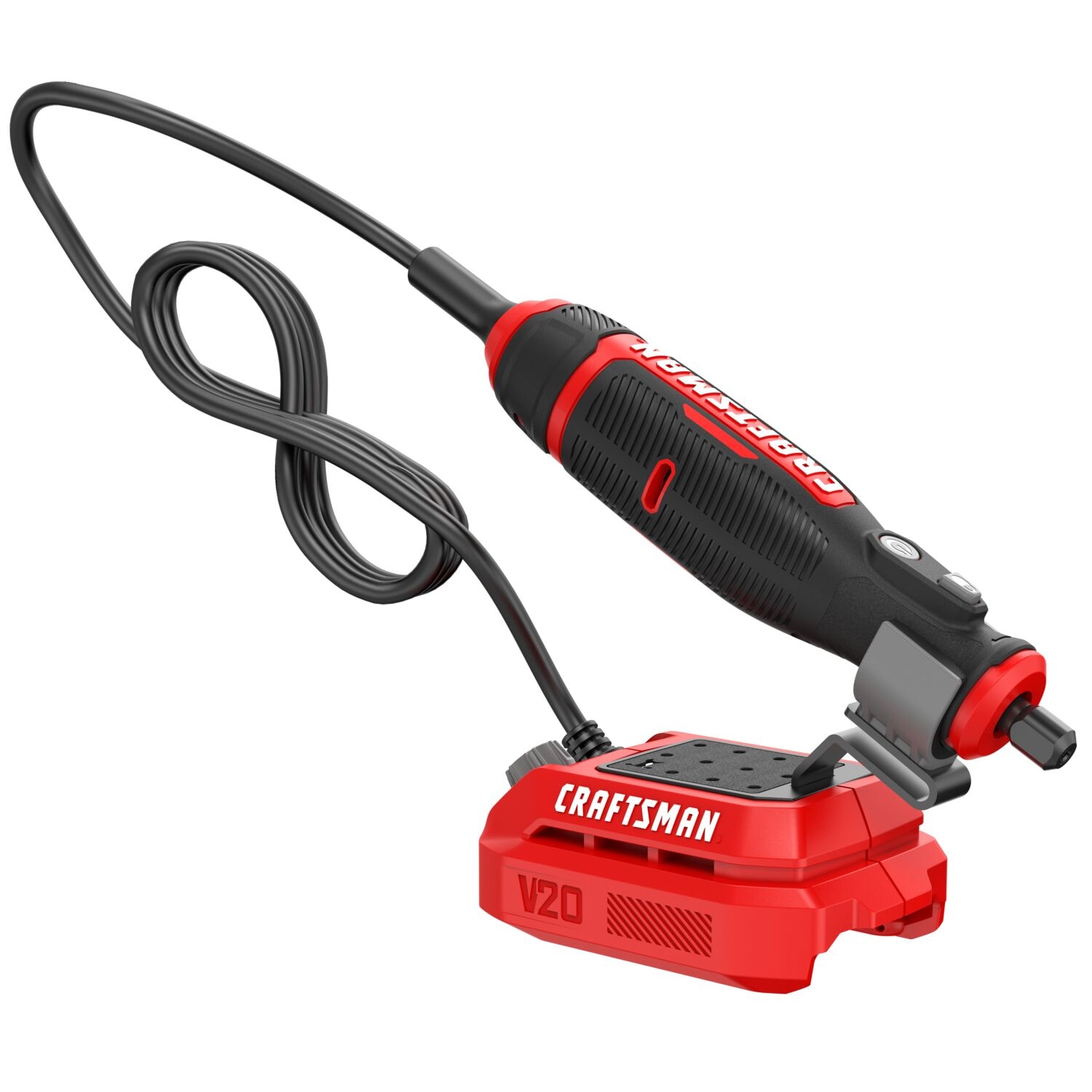 Cordless rotary tool.
